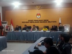 Debat Publik Pertama Paslon Gubernur dan Wakil Gubernur Babel Tanggal 23 Oktober 2024