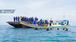 Lakukan Transplantasi Terumbu Karang, Polairud Babel Gandeng PT Timah