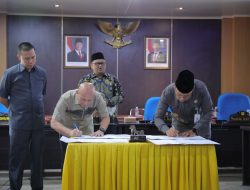 Pj Gubernur Sugito dan Pimpinan DPRD Babel Teken MoU KUA-PPAS APBD 2025